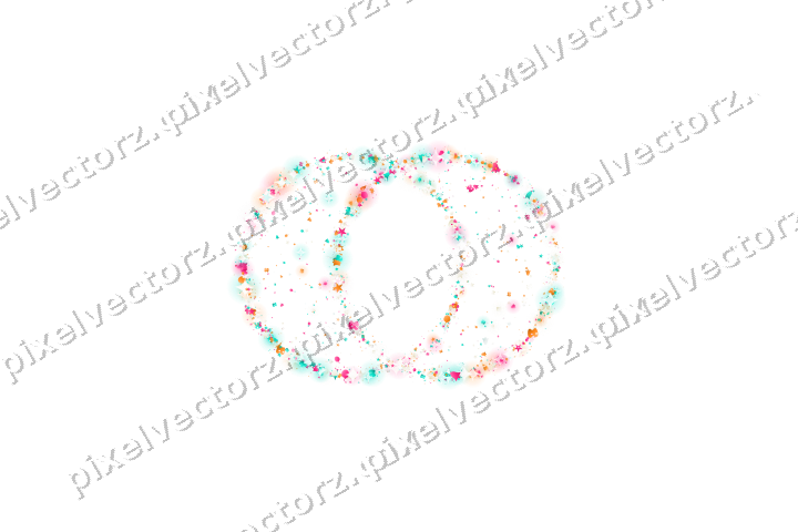 Seamless glitter wedding rings in pink on a transparent background