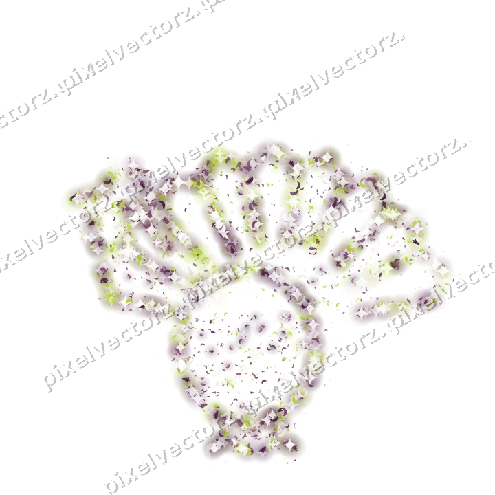 Seamless glitter turkey in dark magenta on a transparent background