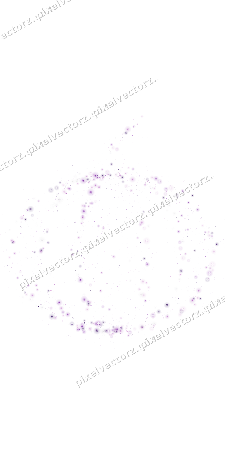 Seamless glitter pumpkin in purple on a transparent background