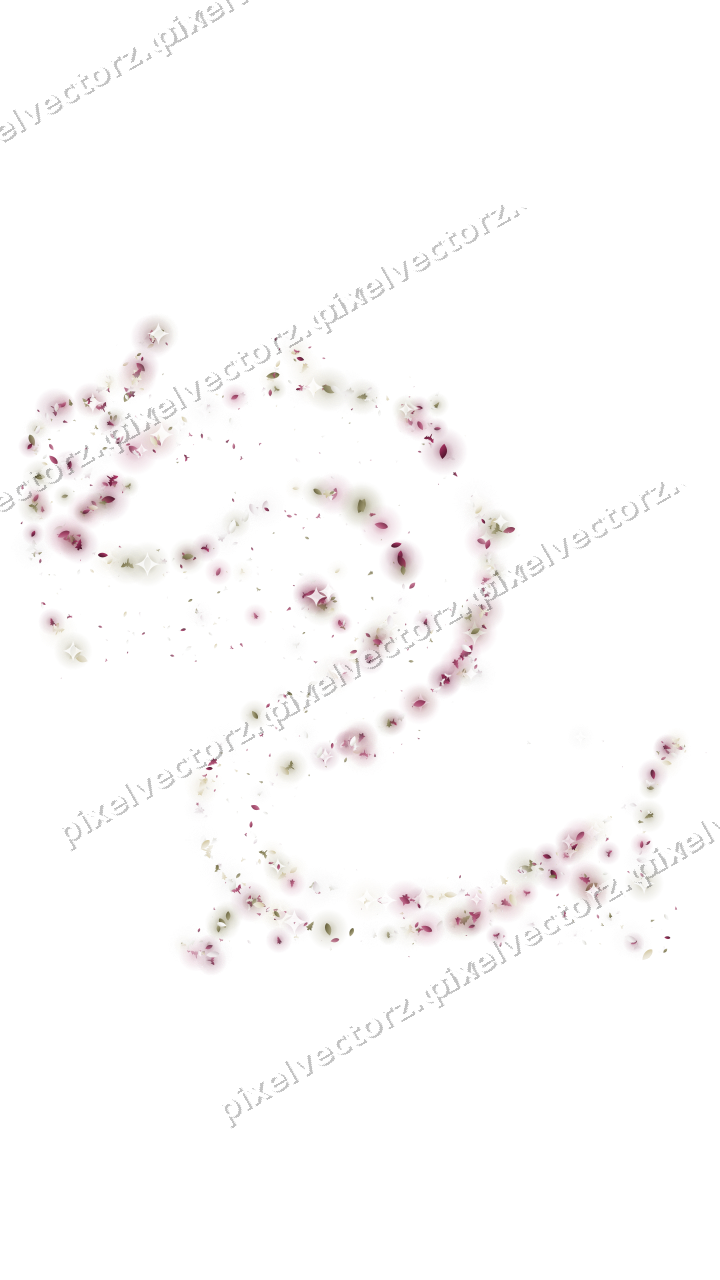 Seamless glitter dragon in dark pink on a transparent background