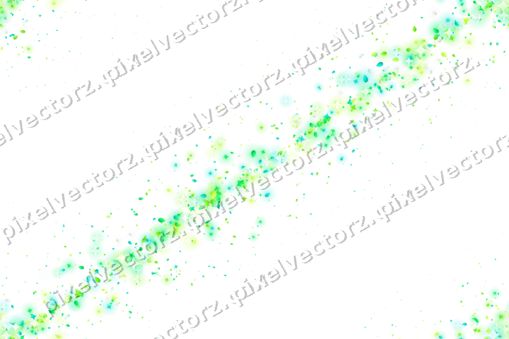 Seamless glitter band of sparkles and eggs on a transparent background