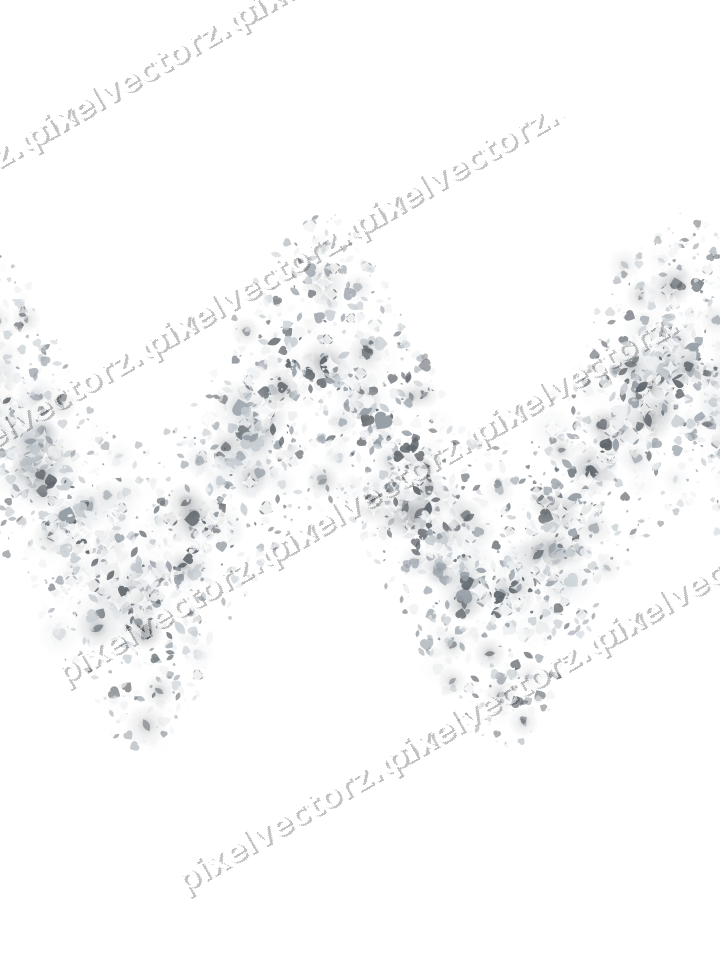 Nahtlose Glitzerwelle aus Herzen und Tropfen auf transparentem Grund