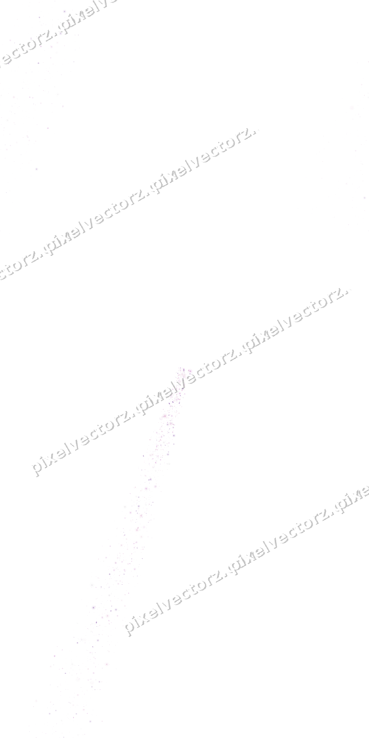 Nahtloser Sternenschweif in Magenta auf transparentem Grund