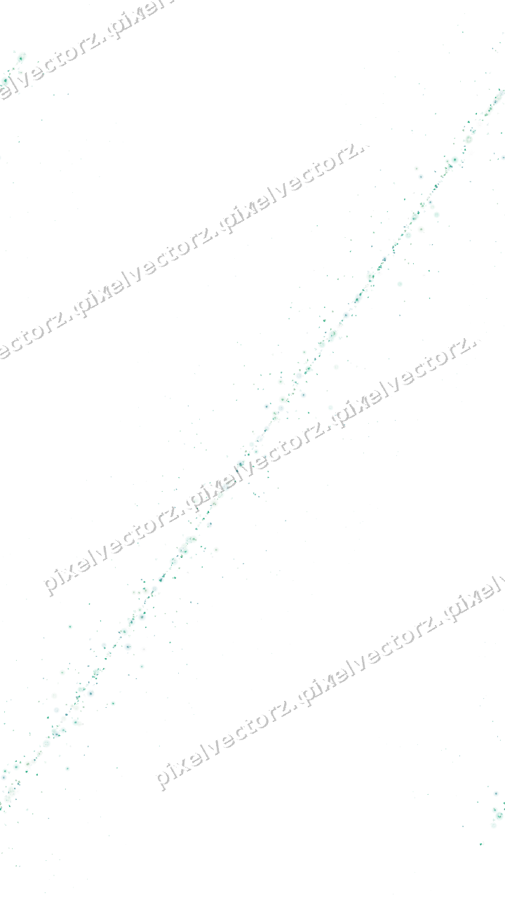 Seamless glitter band in green and teal on a transparent background