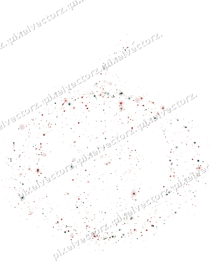Seamless glitter pumpkin of stars on a transparent background