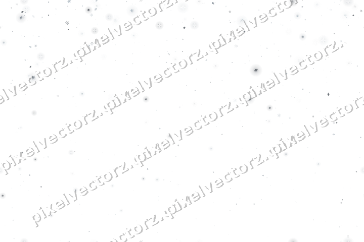 Nahtloser Glitzerregen in Blassblau auf transparentem Grund