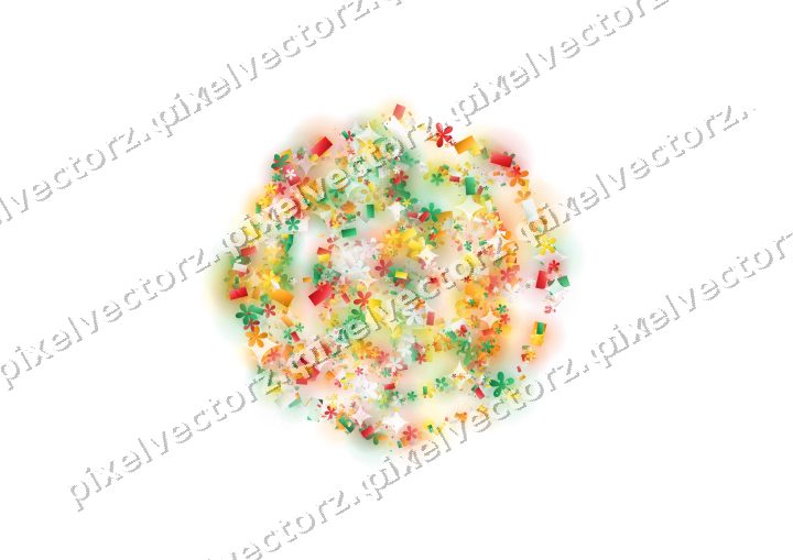 Seamless glitter spider web in red on a transparent background