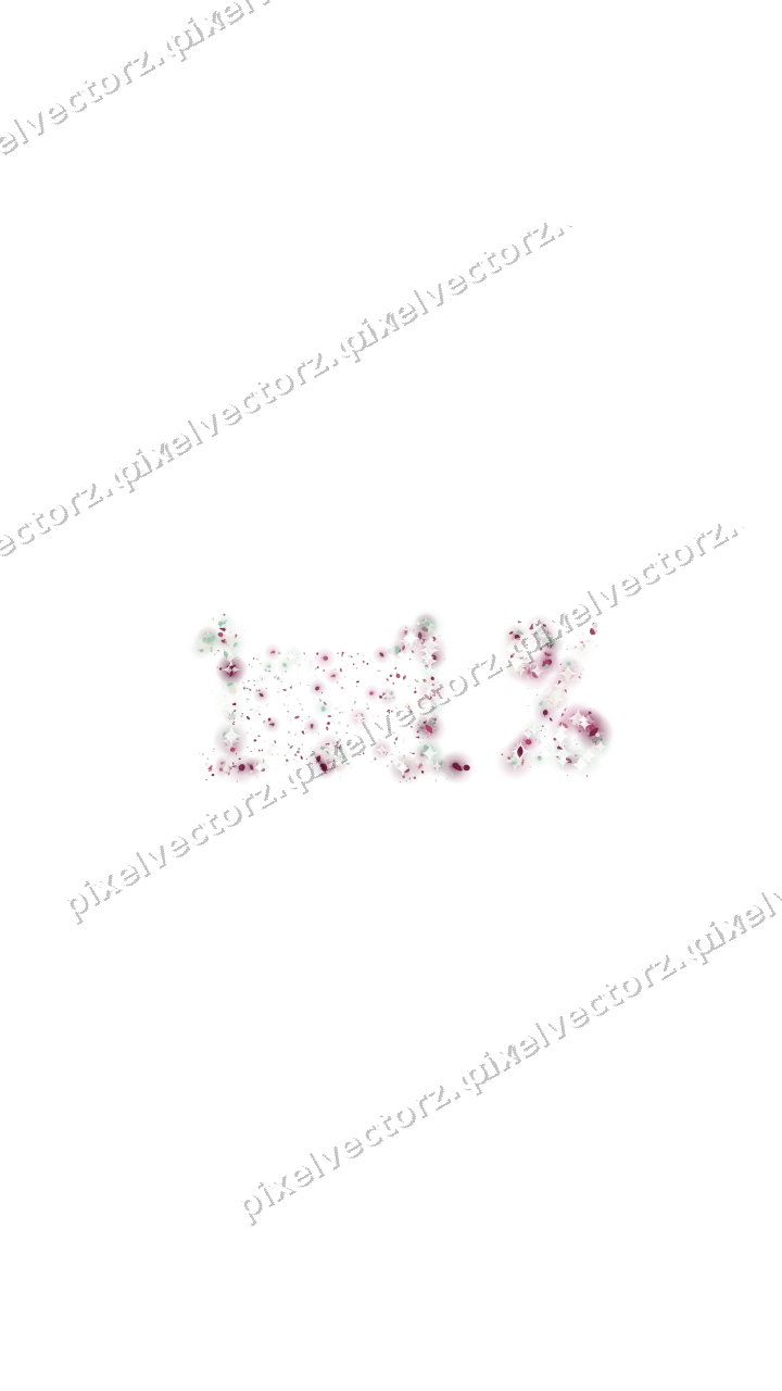 Seamless glitter number 1.1% in dark pink on a transparent background