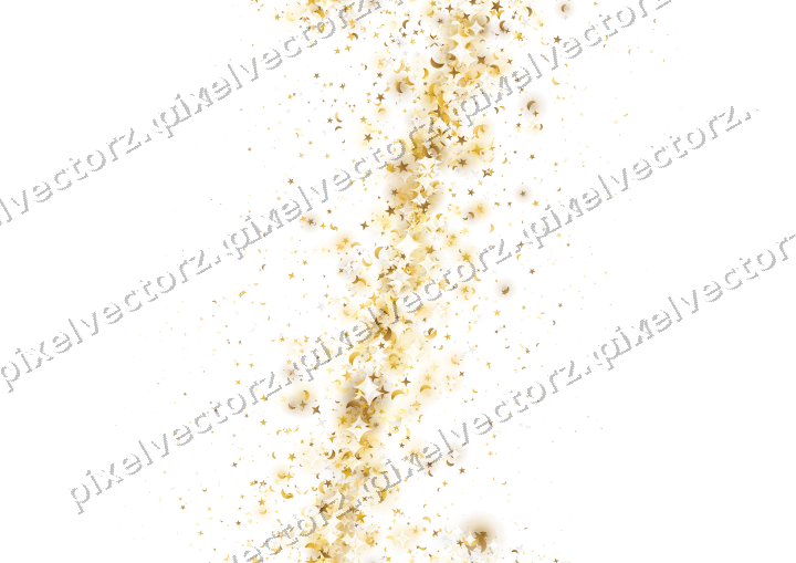 Seamless glitter band on a transparent background