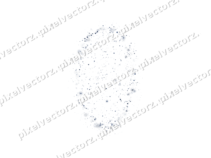 Seamless glitter easter egg in dark blue on a transparent background