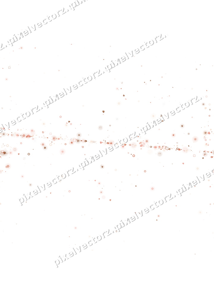 Nahtloses Glitzerband in Orange und Rot auf transparentem Grund