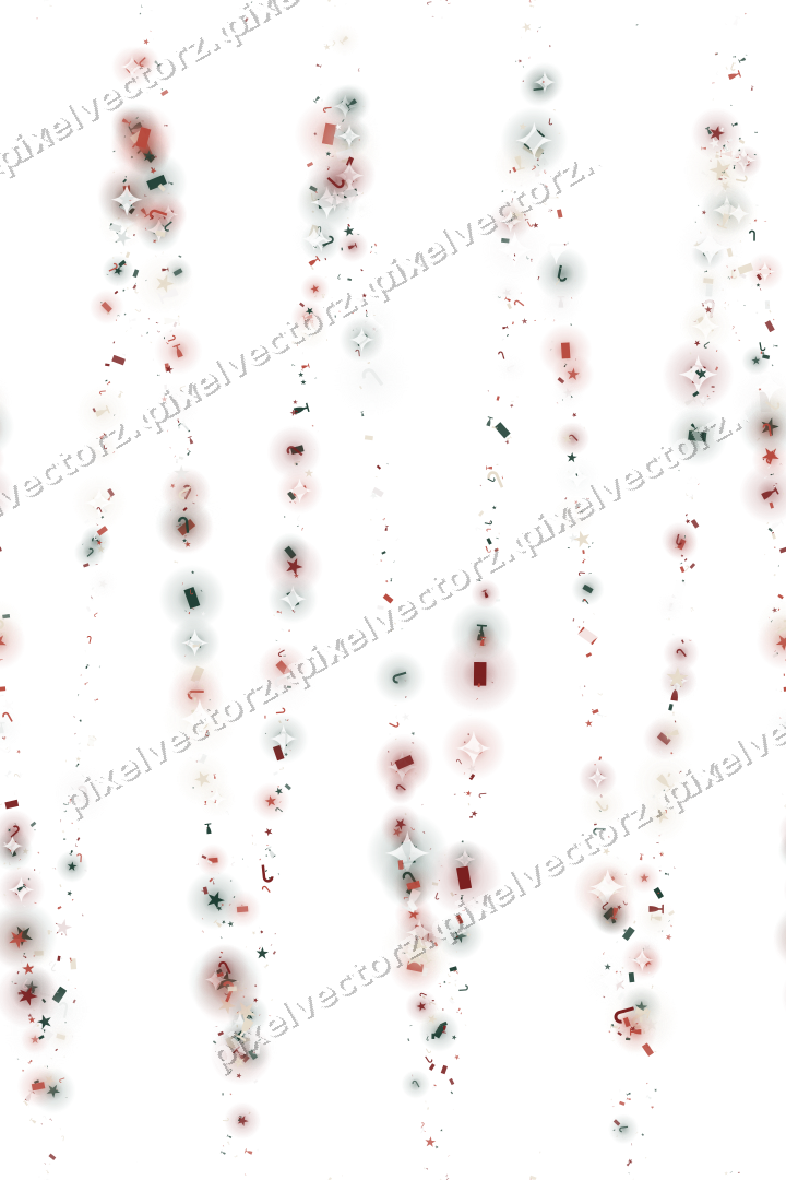 Seamless glitter wave in dark red on a transparent background