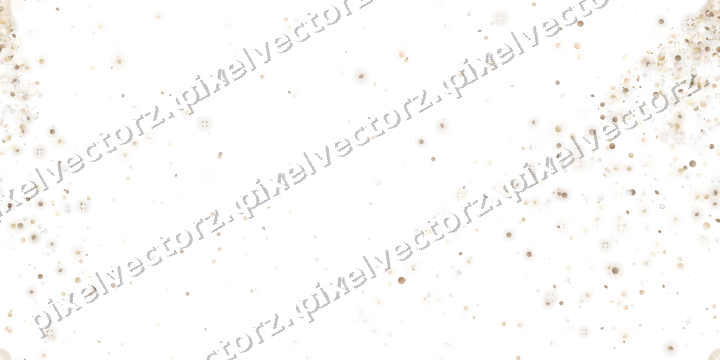 Nahtloser Glitzerfächer aus Punkten und Rauten auf transparentem Grund