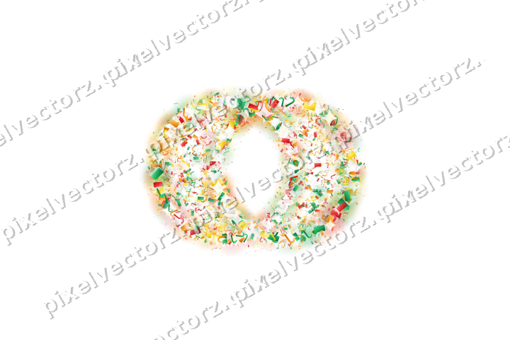 Seamless glitter wedding rings in red on a transparent background