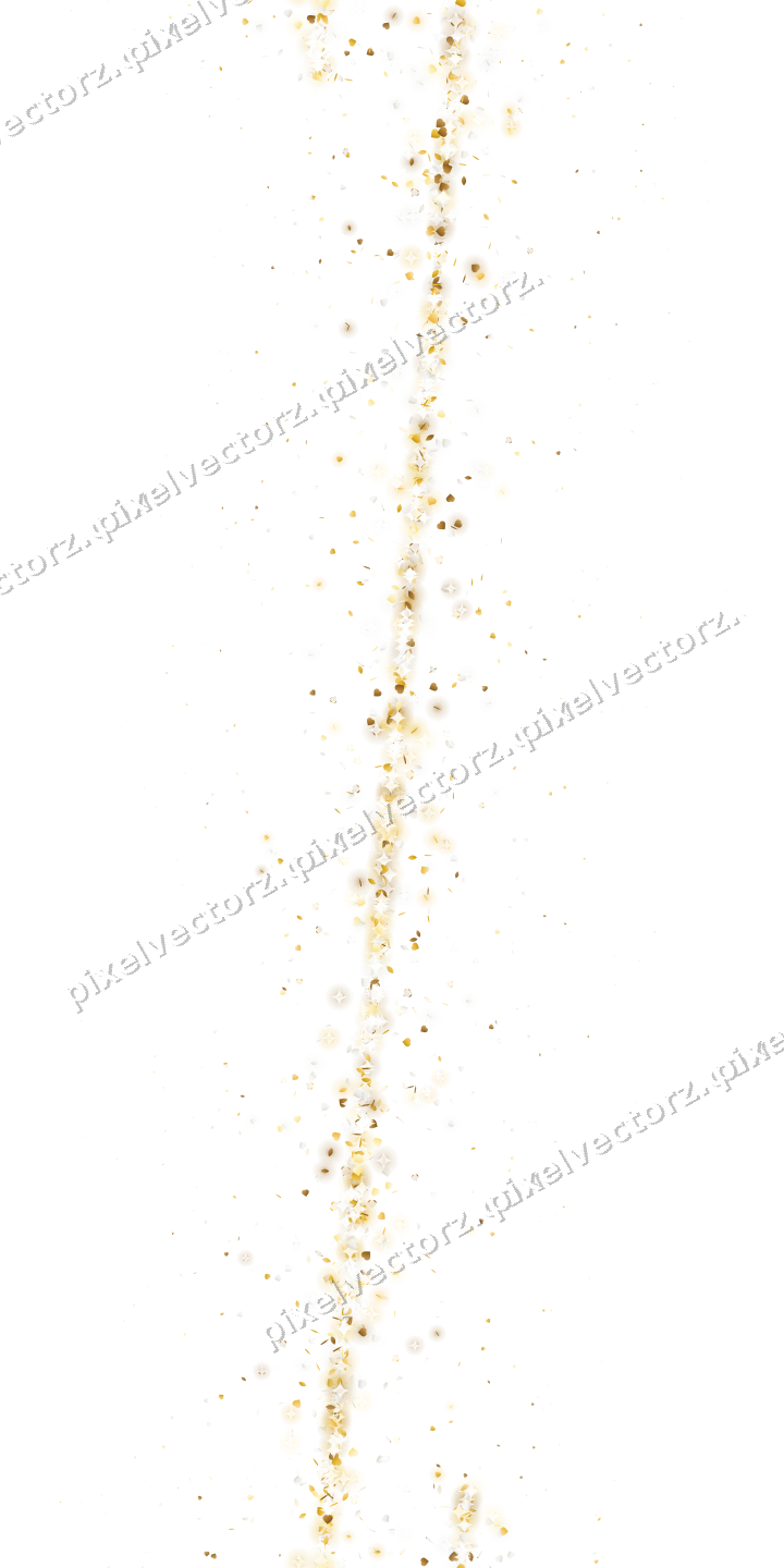 Seamless glitter band on a transparent background