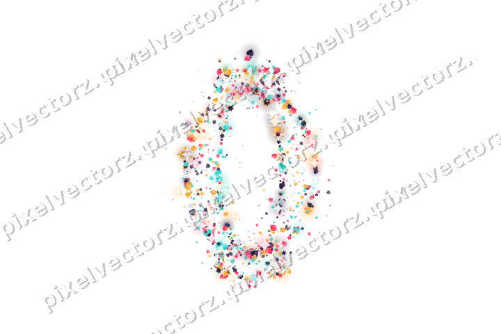 Seamless glitter lantern in pink and amber on a transparent background