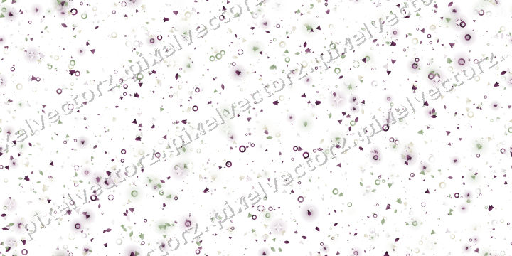 Seamless glitter scatter in dark magenta on a transparent background