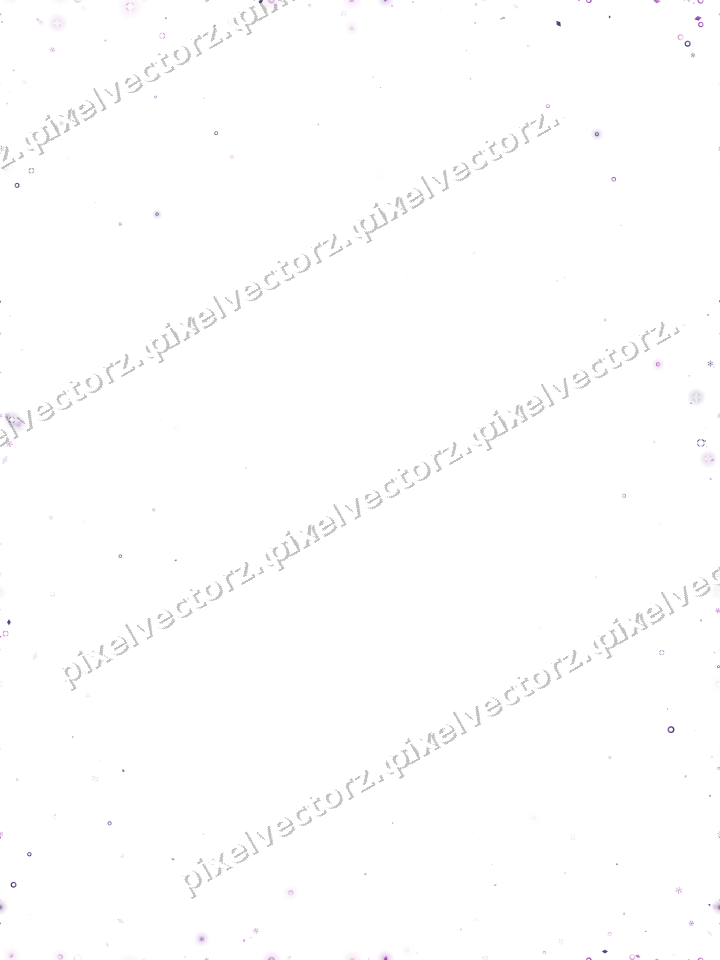 Nahtlose Glitzervignette in Violett auf transparentem Grund