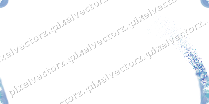 Seamless star trail of gifts and bunnies on a transparent background