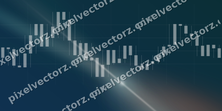 Leuchtender Neon Diagramm Hintergrund in Dunkelpetrol und Orange