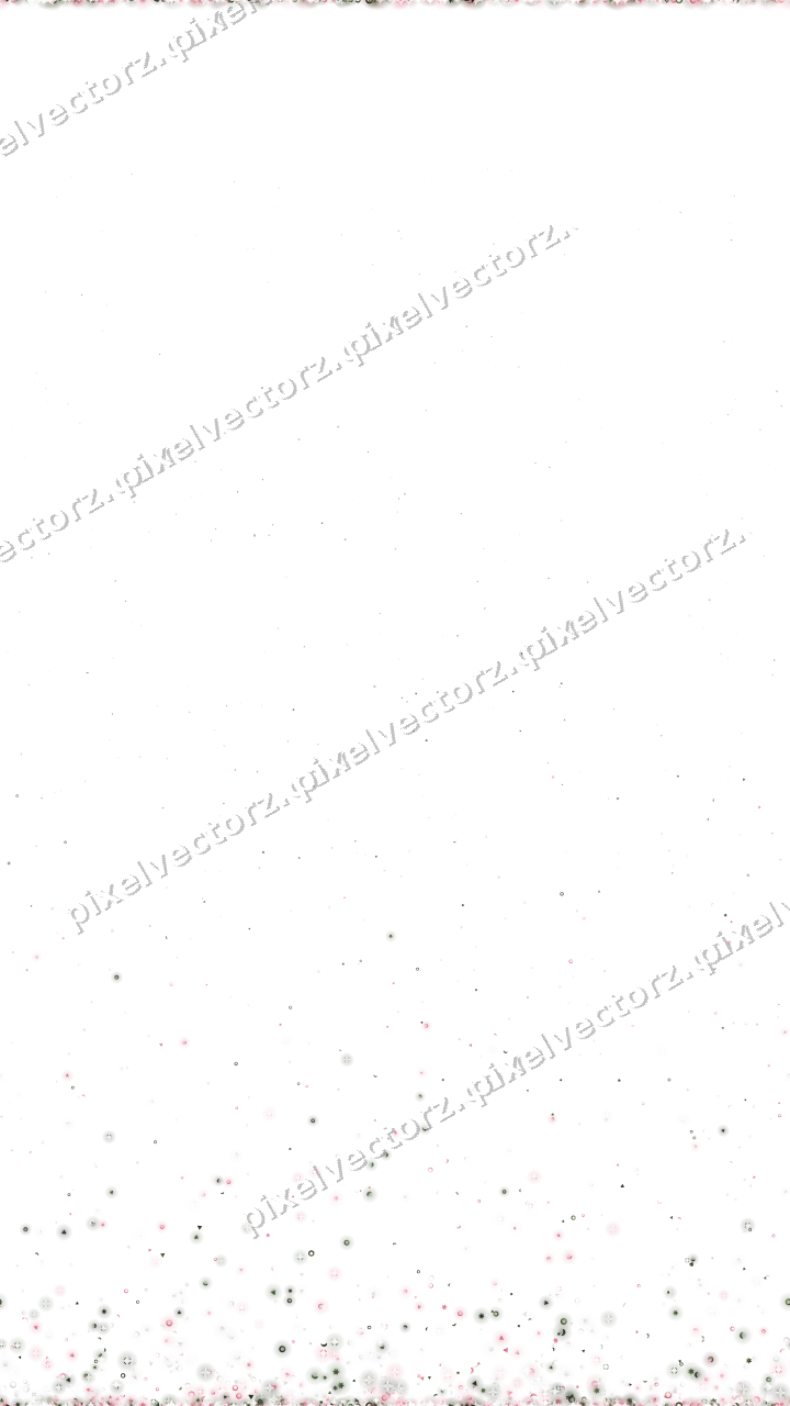 Seamless rising glitter in pink on a transparent background