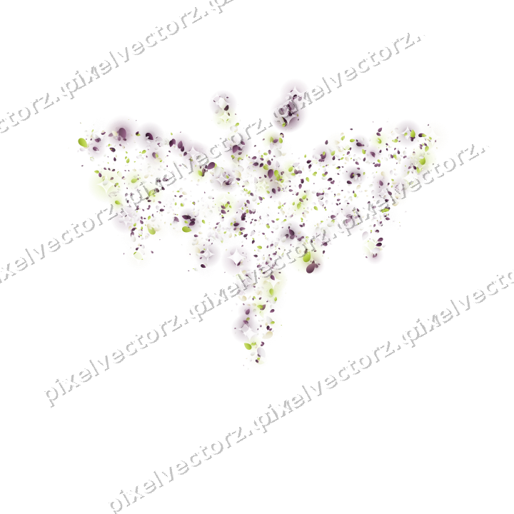 Seamless glitter bat of eggs on a transparent background