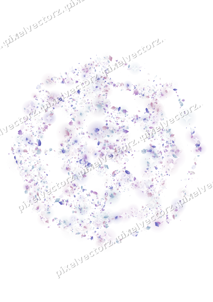 Seamless glitter spider web in purple on a transparent background