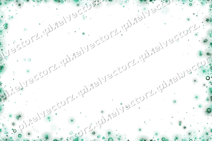 Nahtlose Glitzervignette auf transparentem Grund