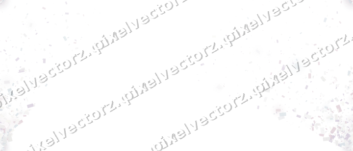 Nahtloser Glitzerfächer aus Konfetti auf transparentem Grund