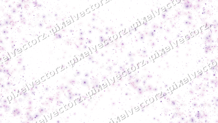Seamless glitter wreath in magenta on a transparent background