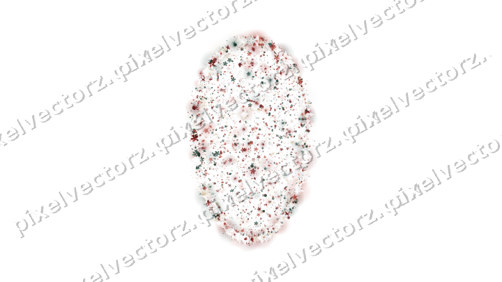 Seamless glitter easter egg in dark red on a transparent background