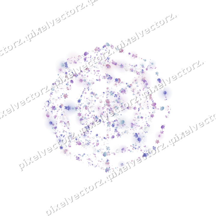 Seamless glitter spider web in purple on a transparent background