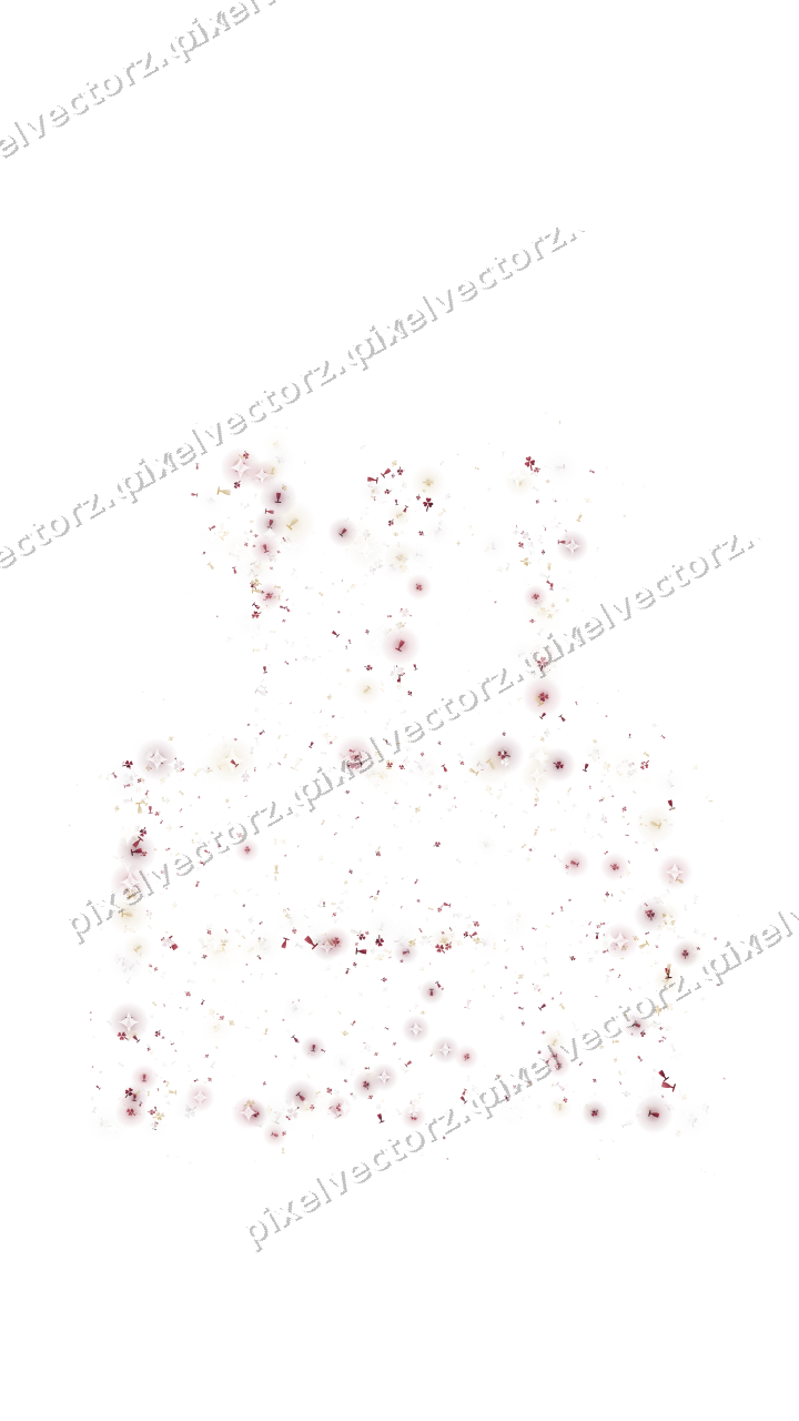 Seamless glitter birthday cake on a transparent background