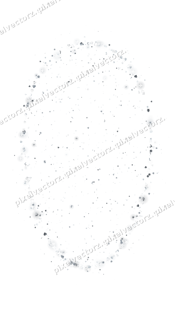 Seamless glitter easter egg in pale blue on a transparent background
