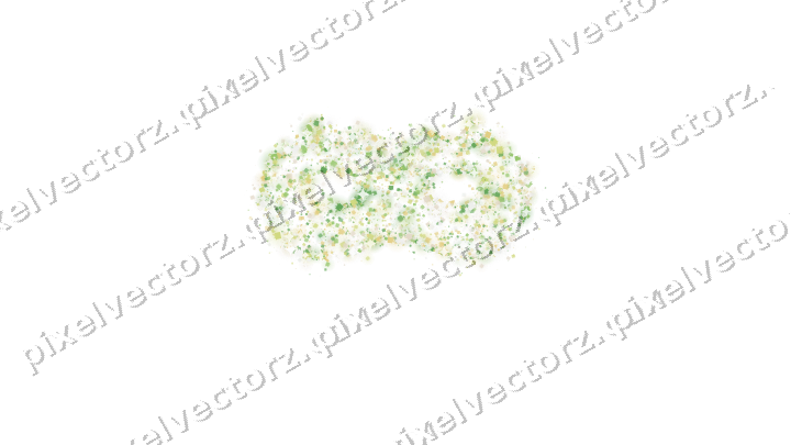 Seamless glitter carnival mask of gifts on a transparent background