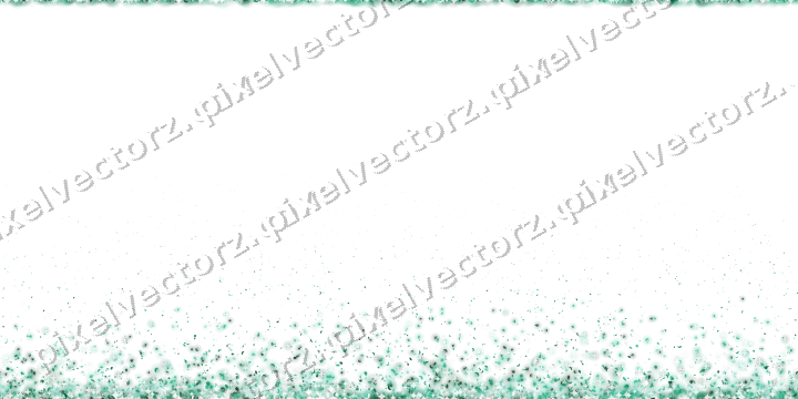 Seamless rising glitter on a transparent background