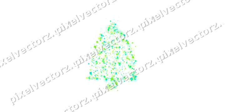 Seamless glitter bell of hearts and gifts on a transparent background