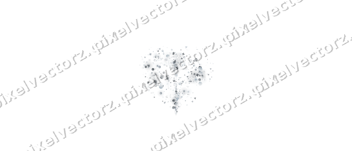 Nahtloses Glitzerherz aus Sternen und Funken auf transparentem Grund