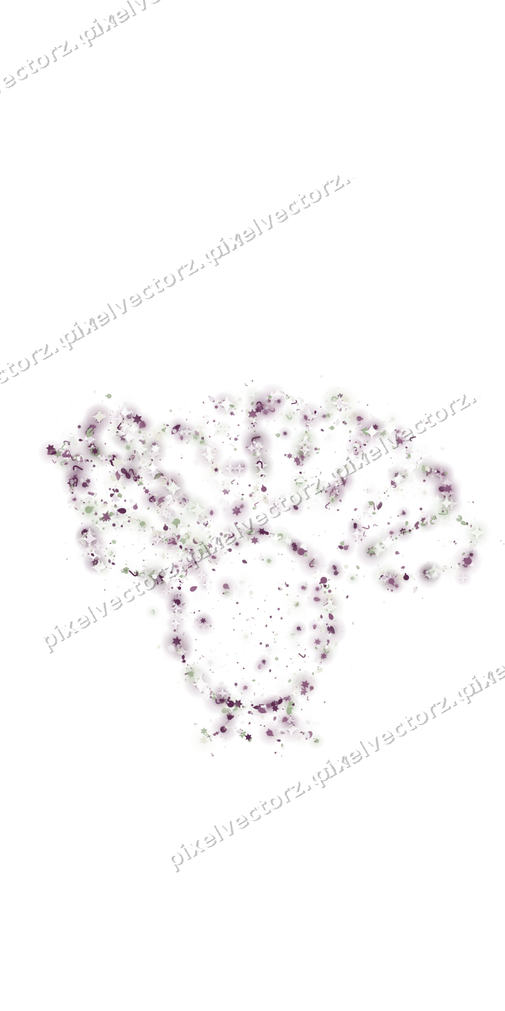 Seamless glitter turkey in dark magenta on a transparent background