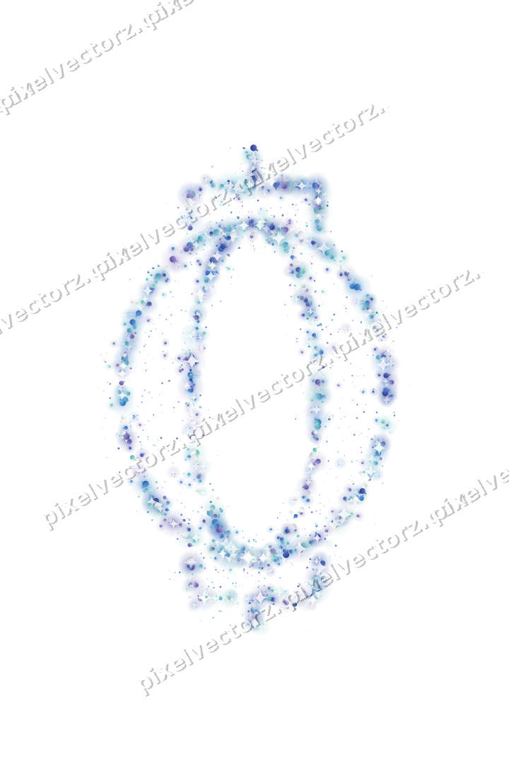 Seamless glitter lantern of baubles on a transparent background