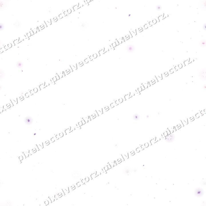 Nahtloser Glitzerkranz in Magenta und Violett auf transparentem Grund