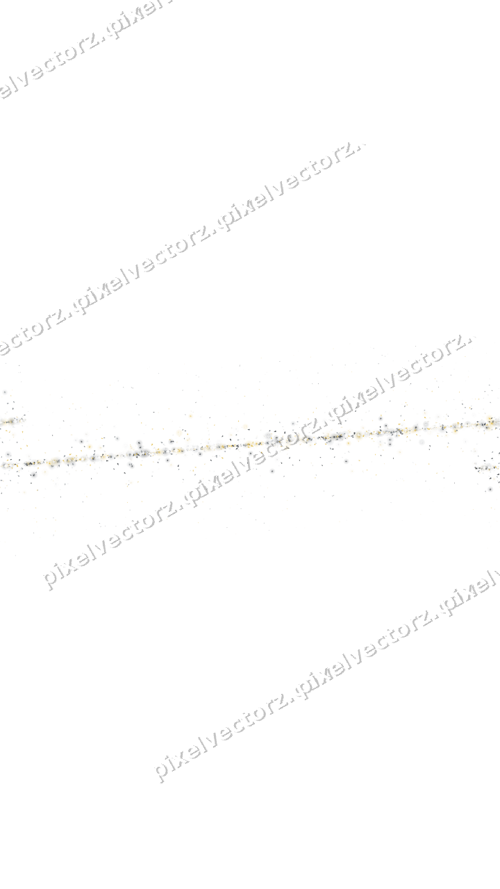 Seamless glitter band of christmas trees on a transparent background