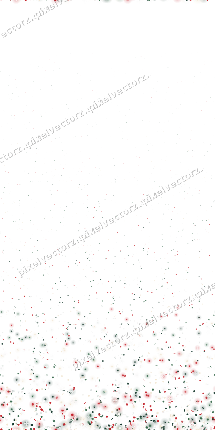Seamless rising glitter in dark green on a transparent background