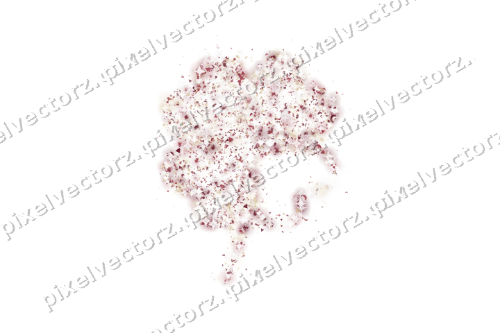 Seamless glitter four leaf clover on a transparent background