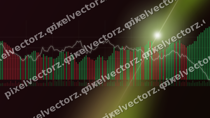 Leuchtender Neon Diagramm Hintergrund in Limette und Rosa