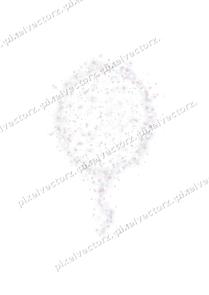 Seamless glitter balloon of masks on a transparent background