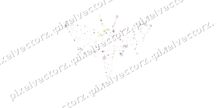 Seamless glitter bat in dark magenta on a transparent background