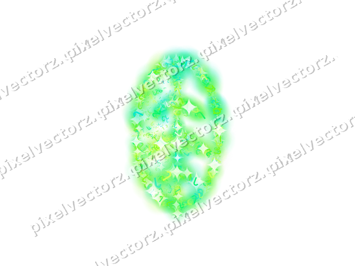Seamless glitter leaf of candy canes on a transparent background