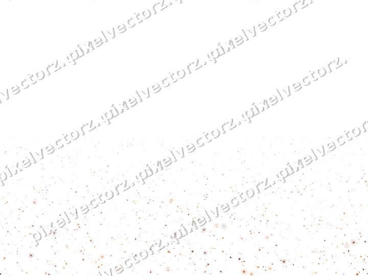 Seamless rising glitter on a transparent background