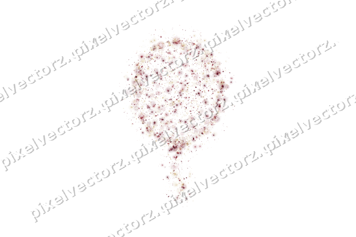 Seamless glitter balloon in dark pink on a transparent background